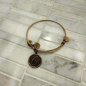 Alex and Ani Gold Charm Bracelet Timeless Design